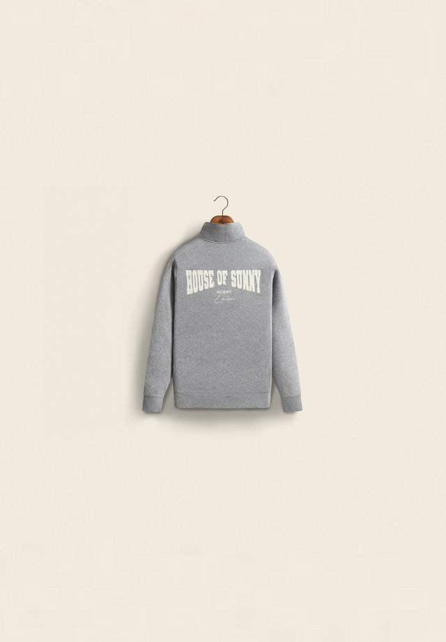 'HACKNEY' LOGO QUARTER ZIP