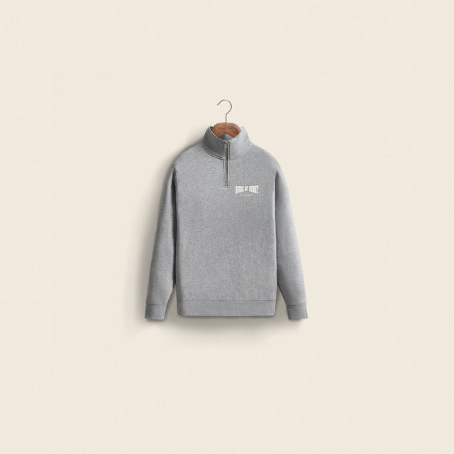 'HACKNEY' LOGO QUARTER ZIP