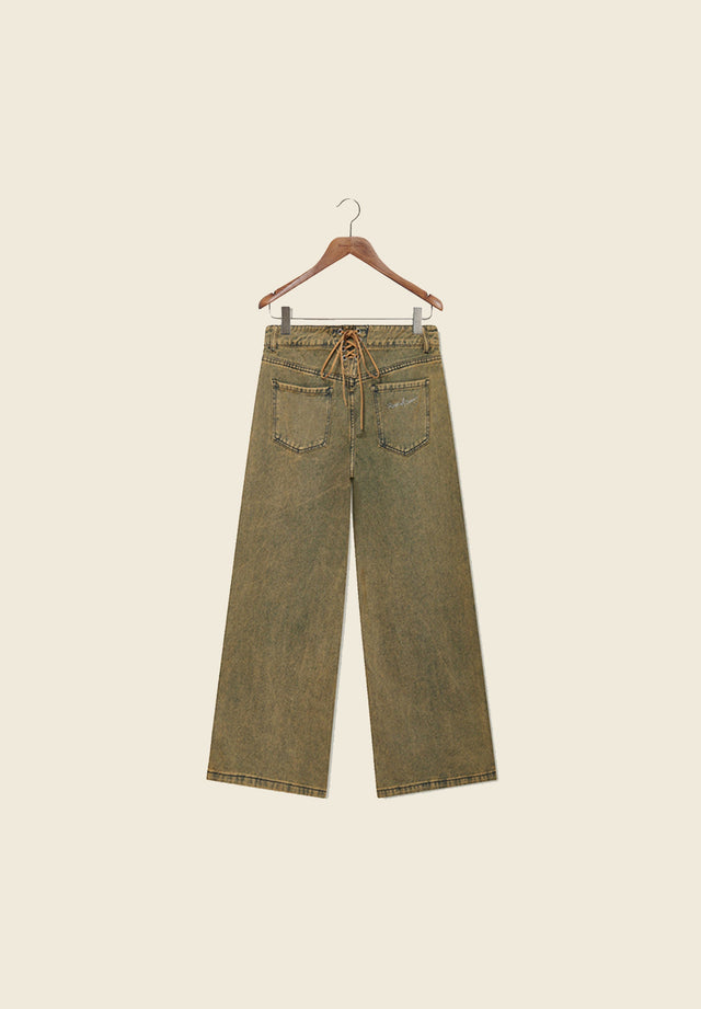 SANDBLAST WIDE LEG DENIM