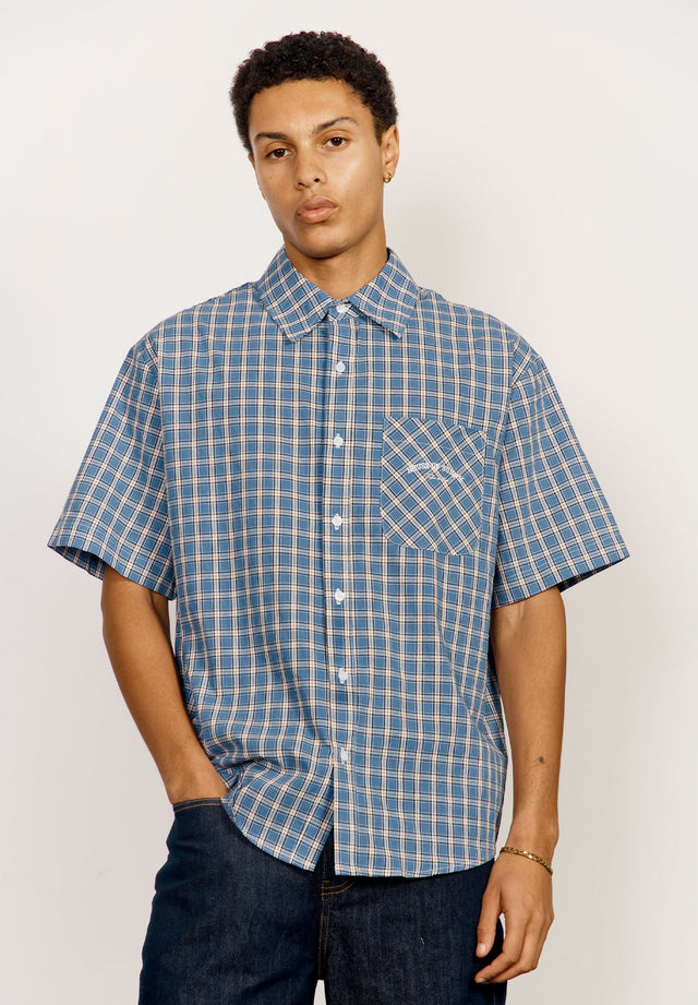 GRANDAD CHECK BUTTON DOWN