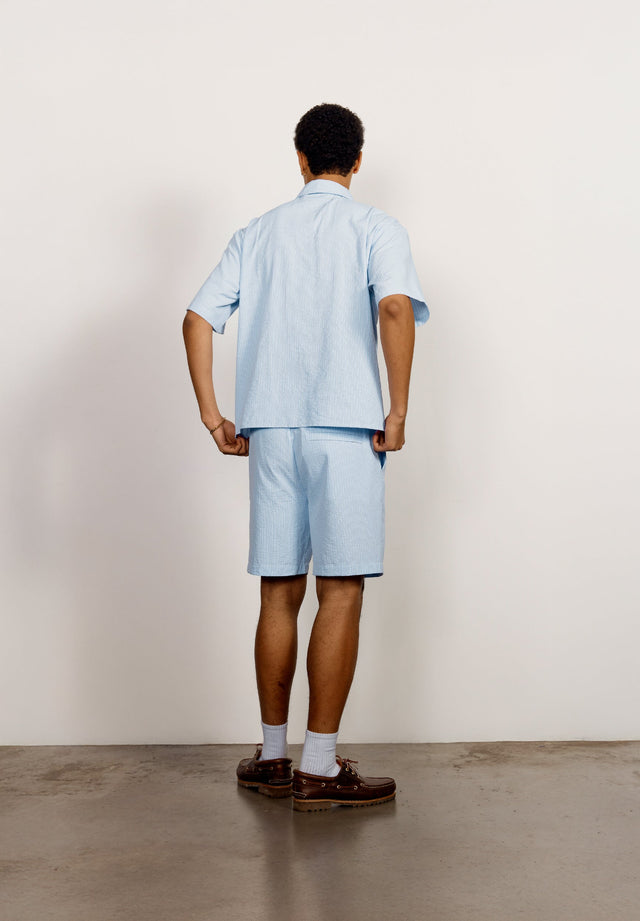 SEERSUCKER BOX FIT SHIRT