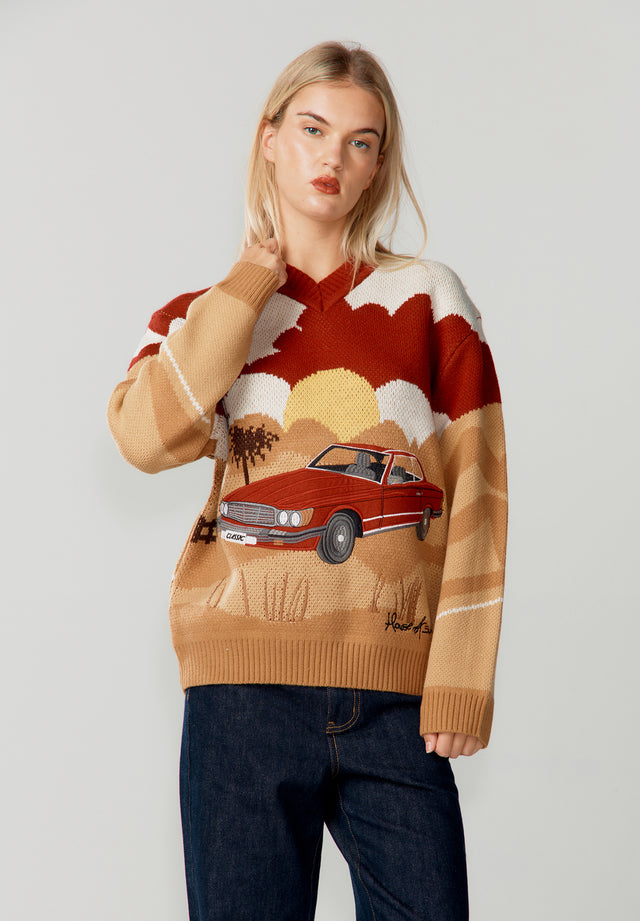 ON THE ROAD KNIT
