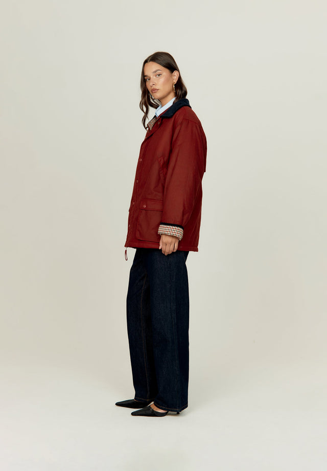 THE WAXED RAIN JACKET