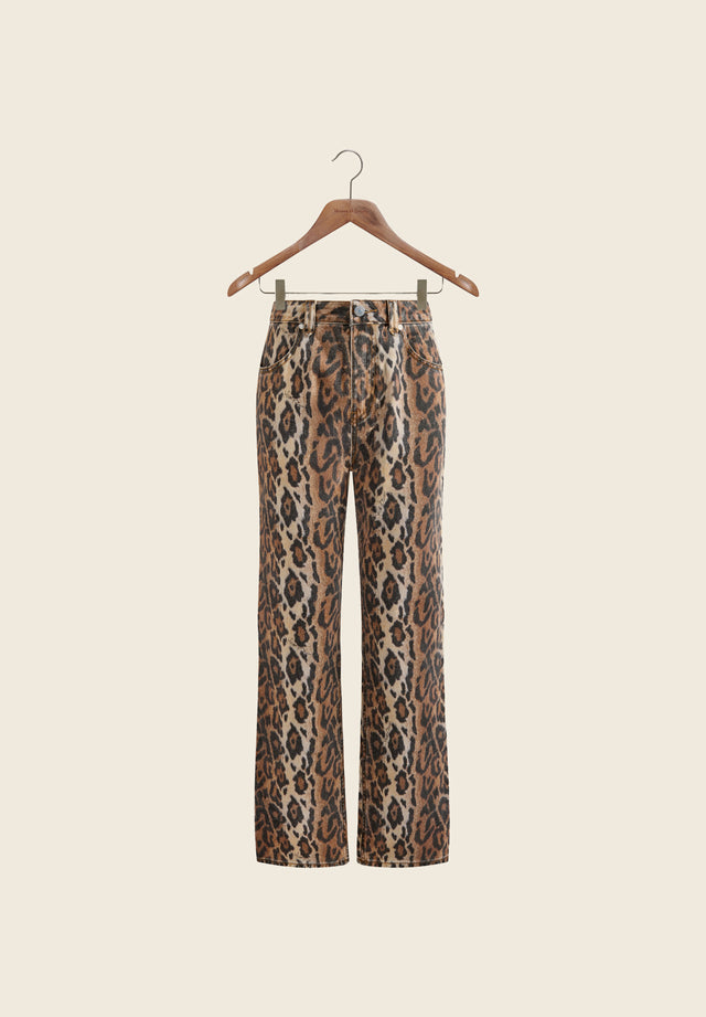LEOPARD JESSIE DENIM