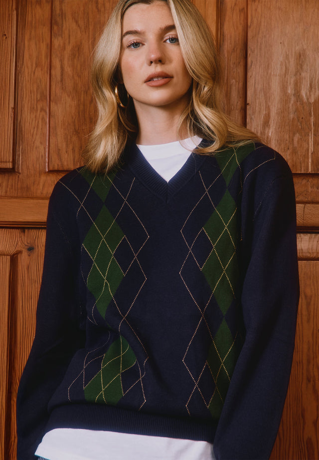 THE ARGYLE JUMPER