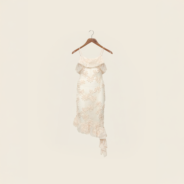 FIORE BIANCO DRESS