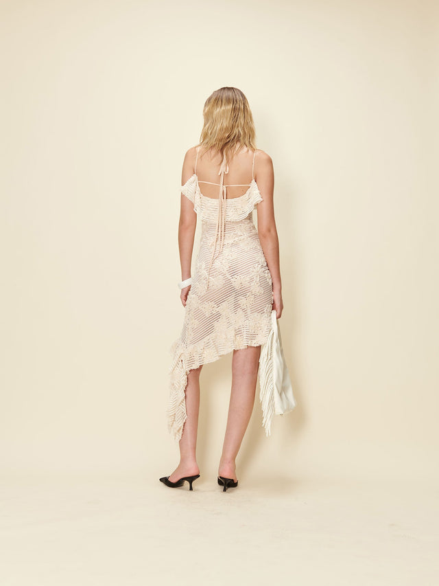 FIORE BIANCO DRESS