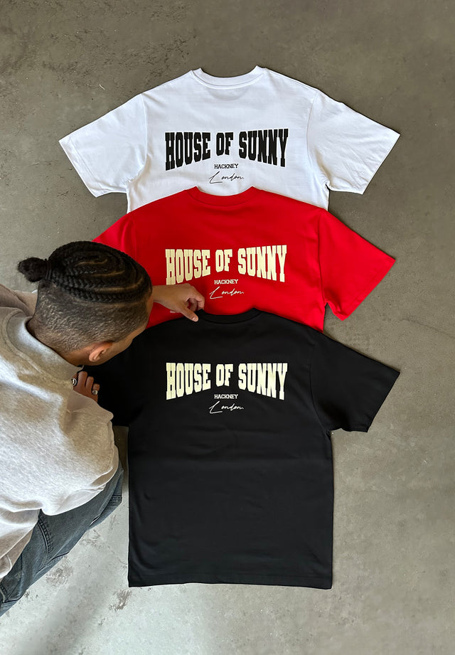 BLACK'HACKNEY' TEE