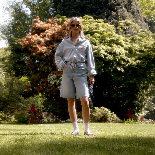 SUNDOWN DENIM SHORTS