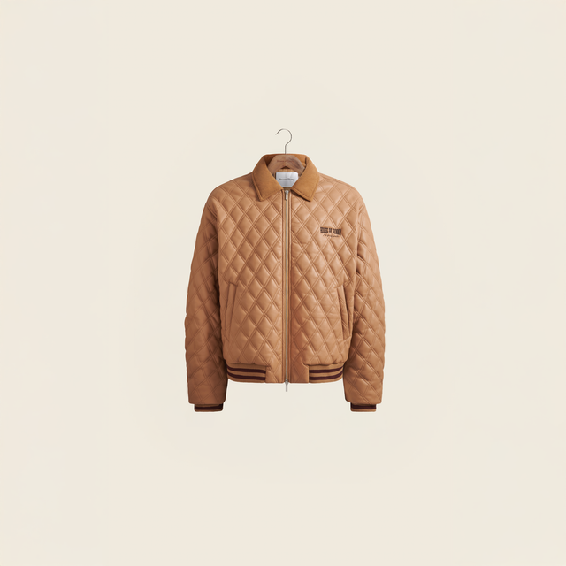 MID CENTURY QUILT BOMBER