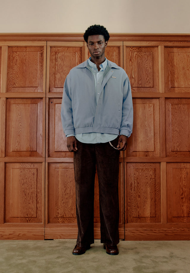 BABY CHECK HARRINGTON JACKET