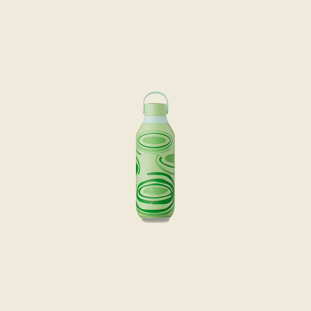 CHILLY'S WATER BOTTLE GREEN