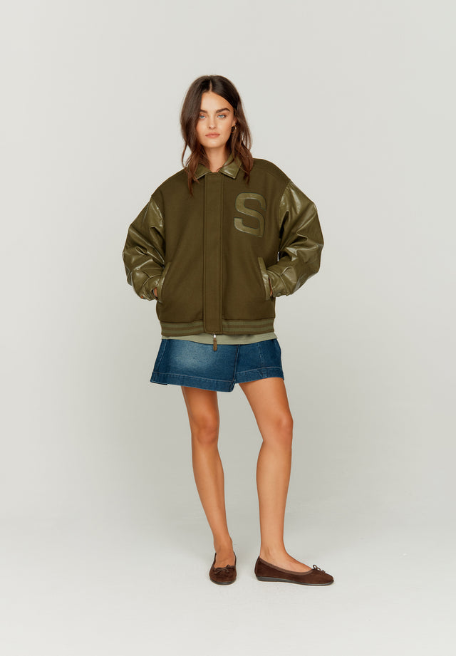 VINYL FREE FALLIN BOMBER