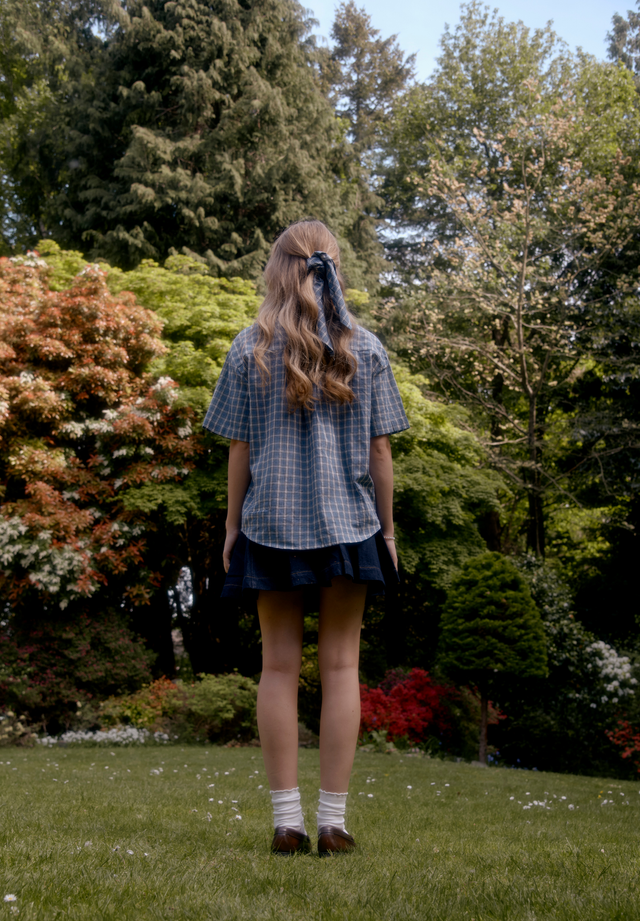 GRANDAD CHECK BUTTON DOWN