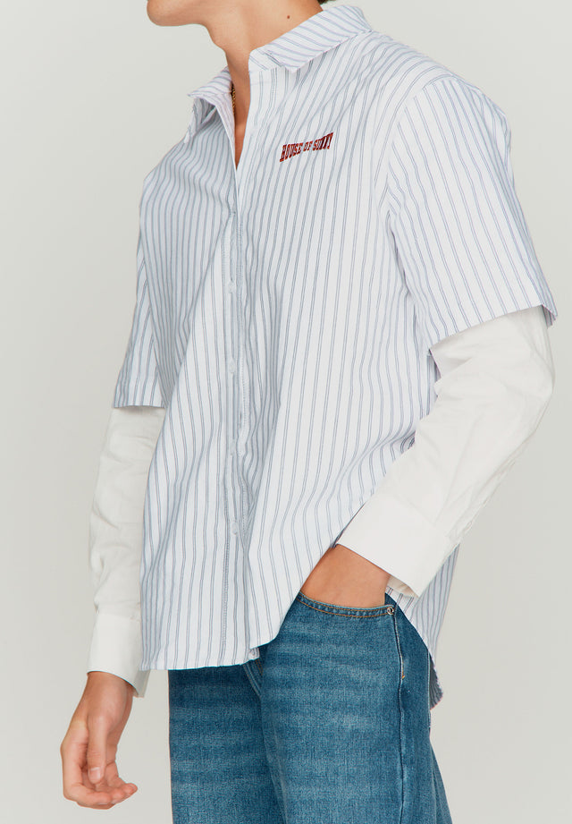 DOUBLE LAYERED BUTTON DOWN