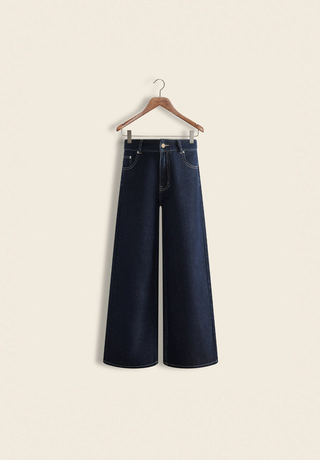 CLASSIC INDIGO WIDE LEG DENIM