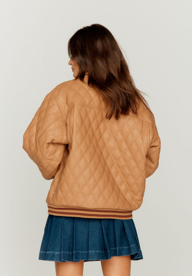 MIDCENTURY QUILT BOMBER