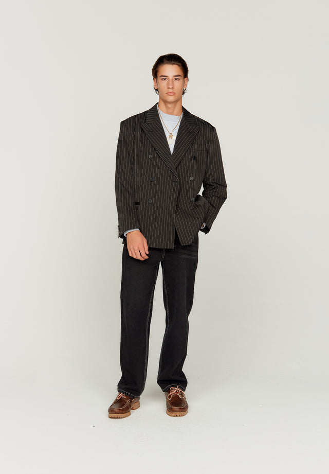 THE PINSTRIPE BLAZER