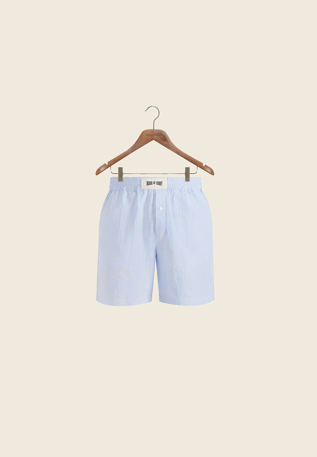 SEERSUCKER BOX FIT SHORT