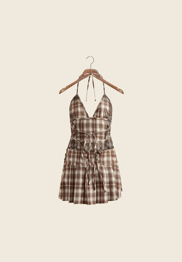 THE HOXTON CHECK DRESS