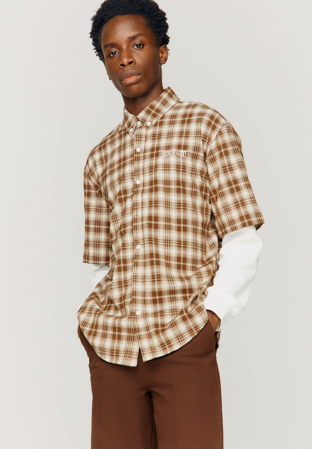 DOUBLE LAYERED BUTTON DOWN