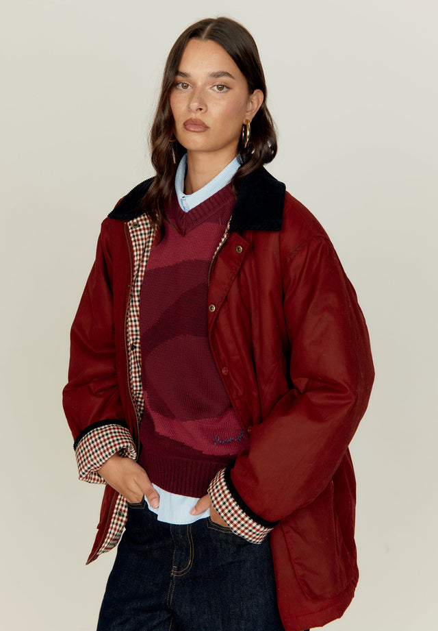 THE WAXED RAIN JACKET