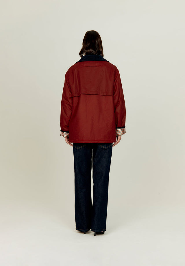 THE WAXED RAIN JACKET