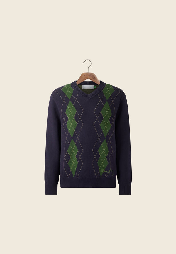 THE ARGYLE JUMPER