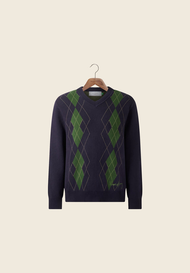 THE ARGYLE JUMPER