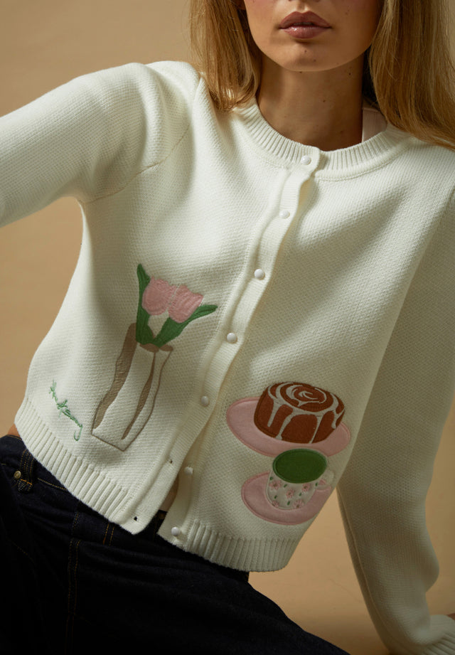 MATCHA-ING MY MOOD CARDIGAN