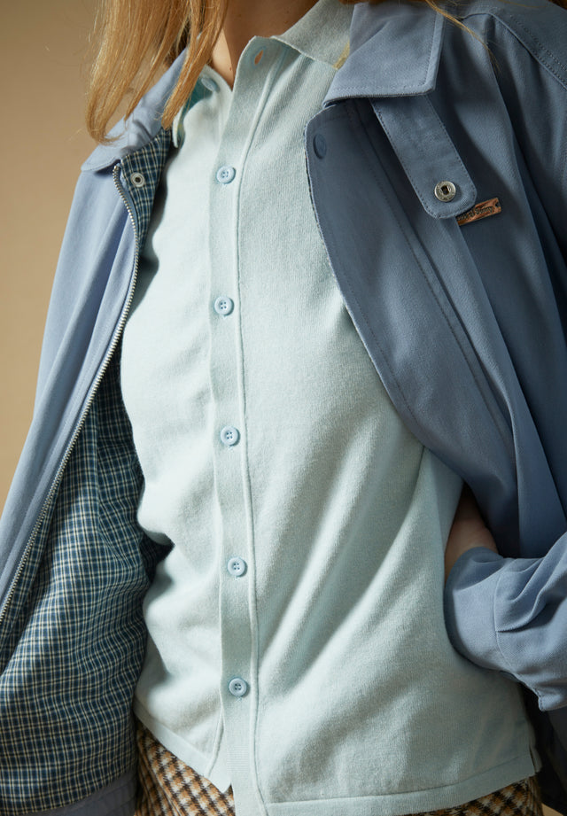 BABY CHECK HARRINGTON JACKET