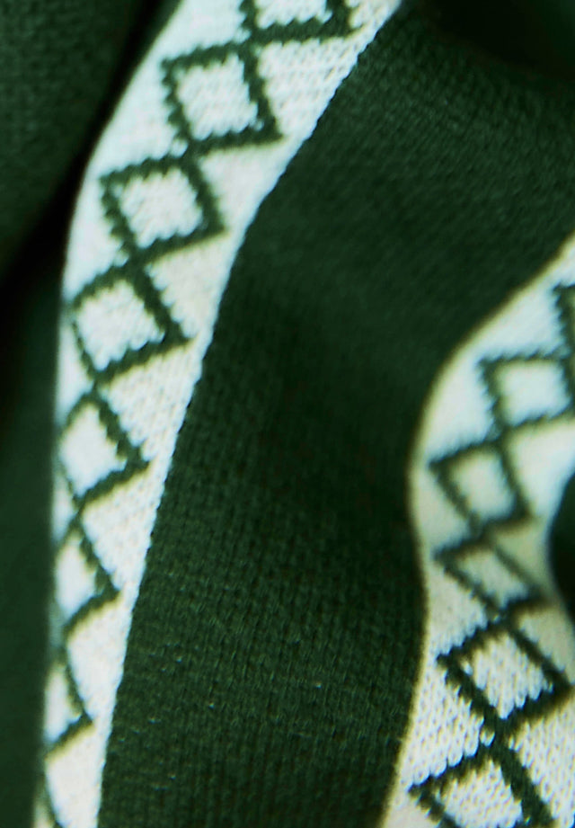 STRIPE KNITTED RUGBY SHIRT