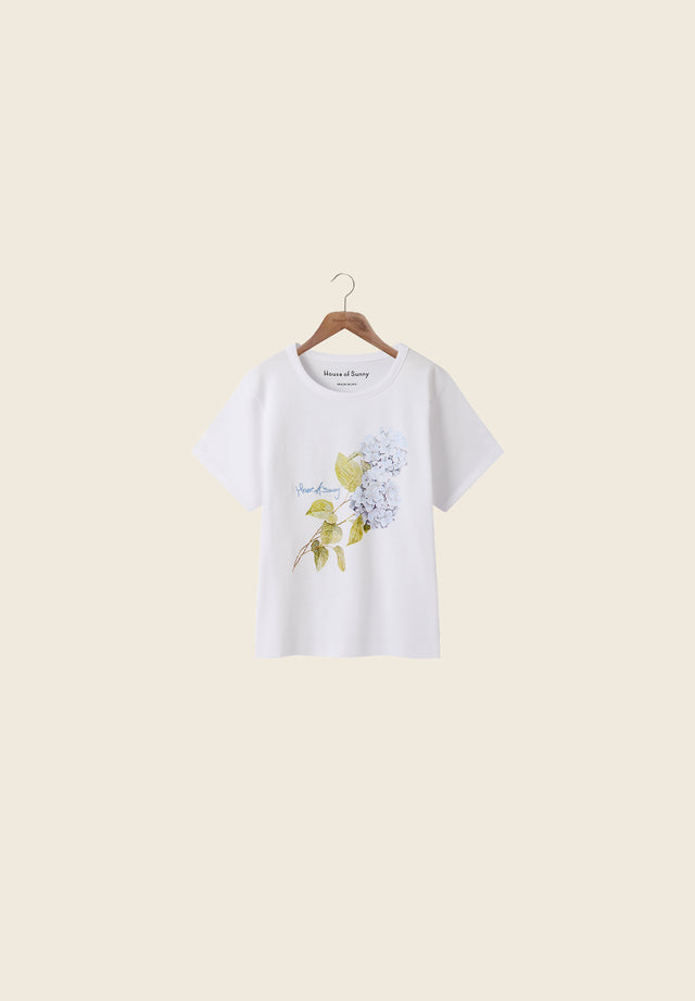 HYDRANGEA BABY TEE