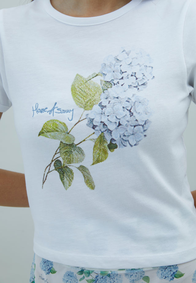 HYDRANGEA BABY TEE