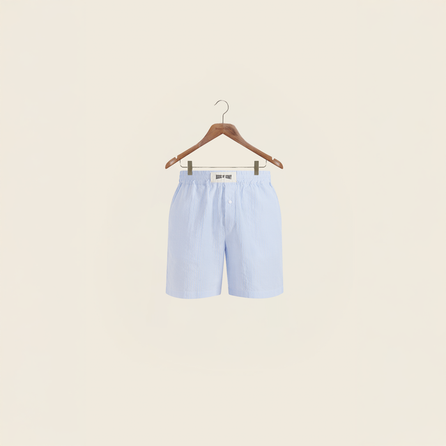 SEERSUCKER BOX FIT SHORT